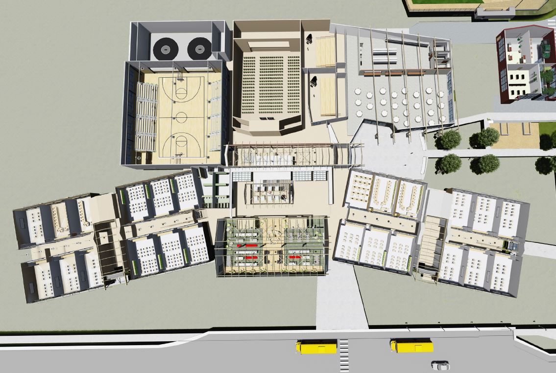 Hellgate campus rendering